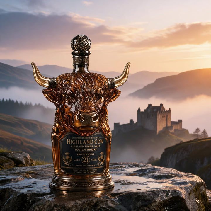 Decanter de Whisky Highland Cow