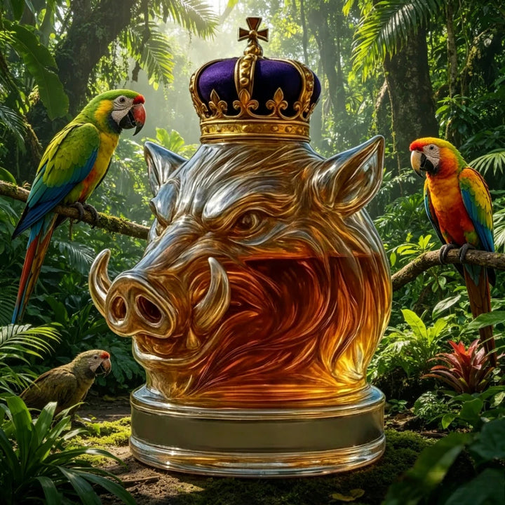 Decanter de Whisky Cabeça de Javali