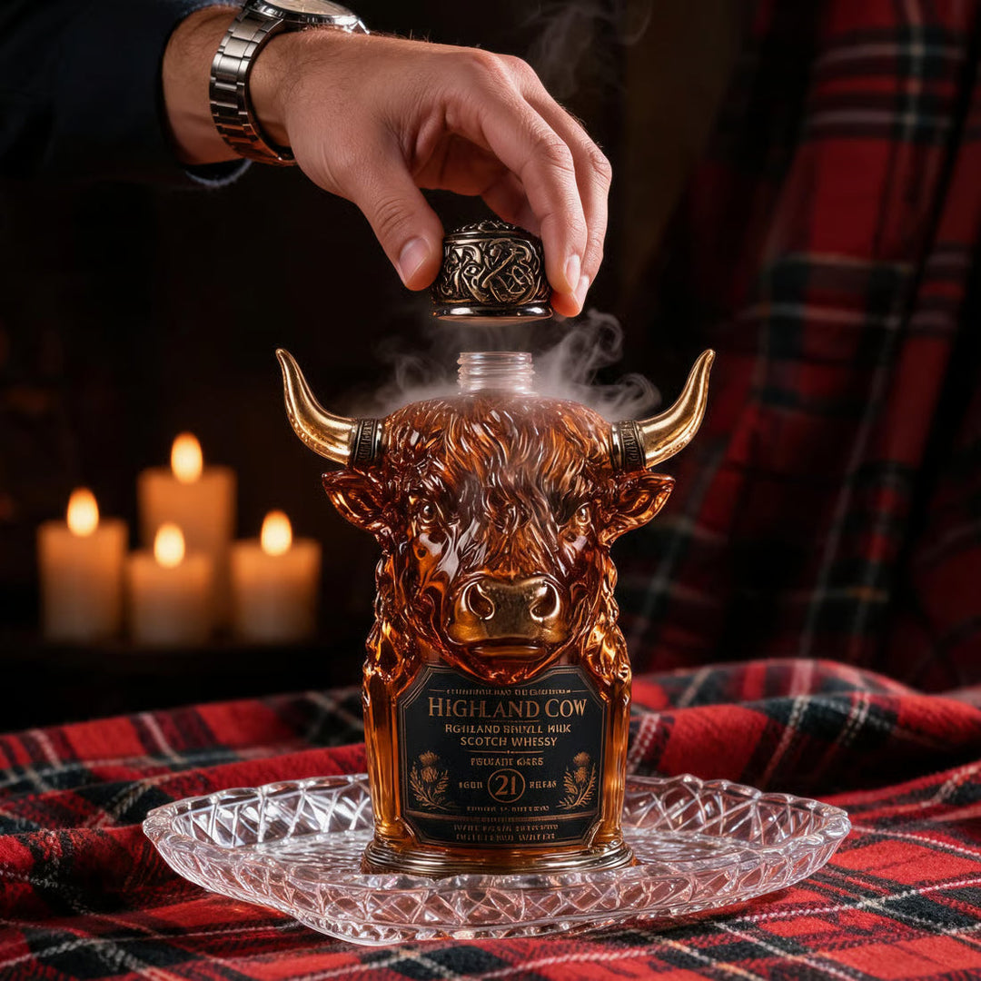 Decanter de Whisky Highland Cow