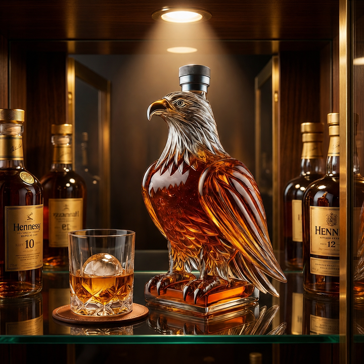 Decanter de Whisky Águia Americana