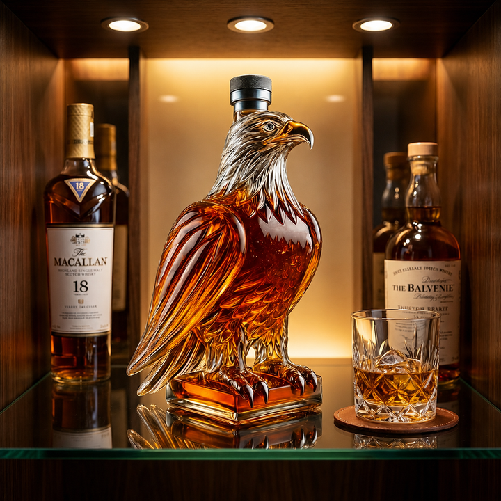 Decanter de Whisky Águia Americana