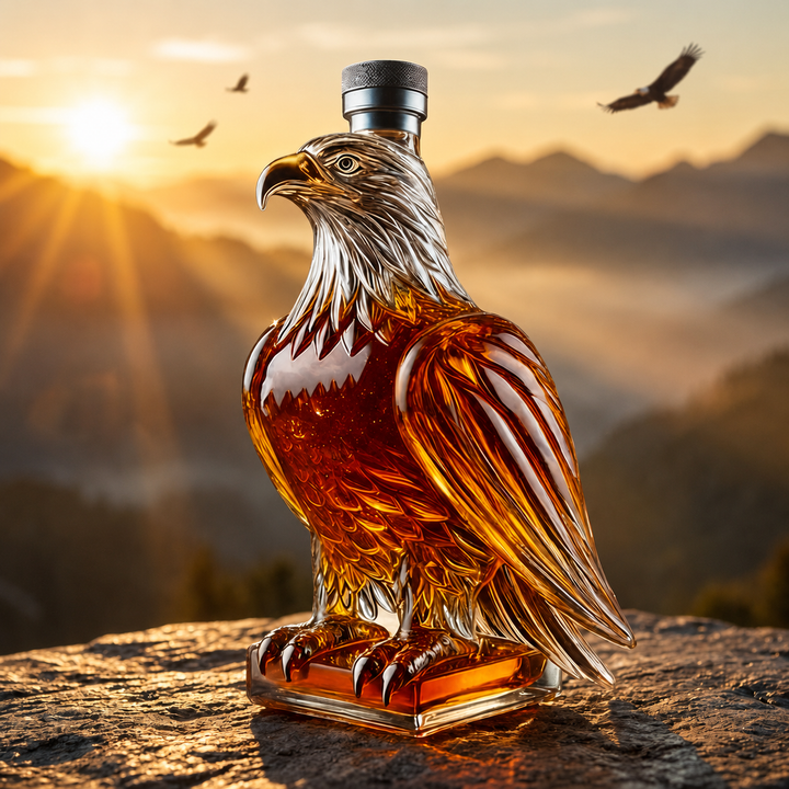 Decanter de Whisky Águia Americana