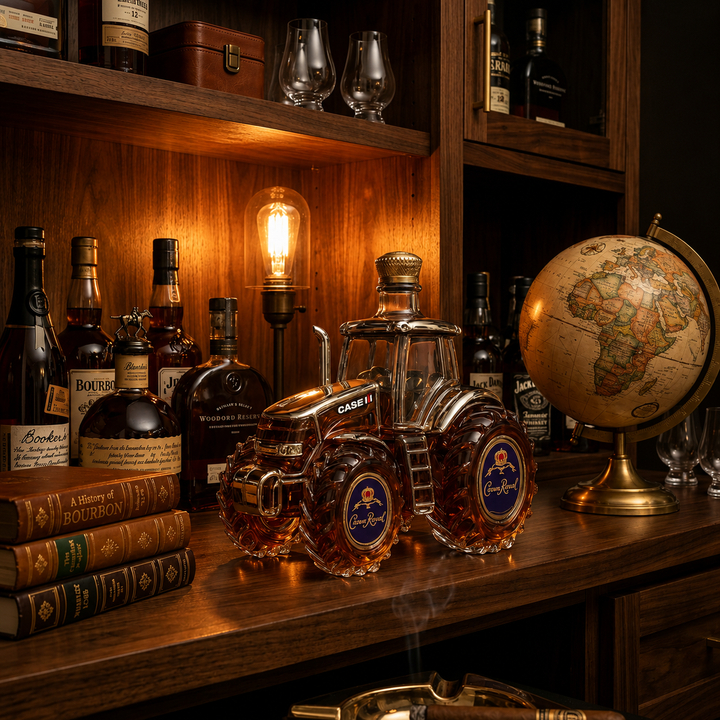 Decanter de Whisky Trator Rústico