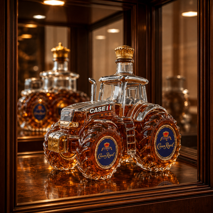Decanter de Whisky Trator Rústico
