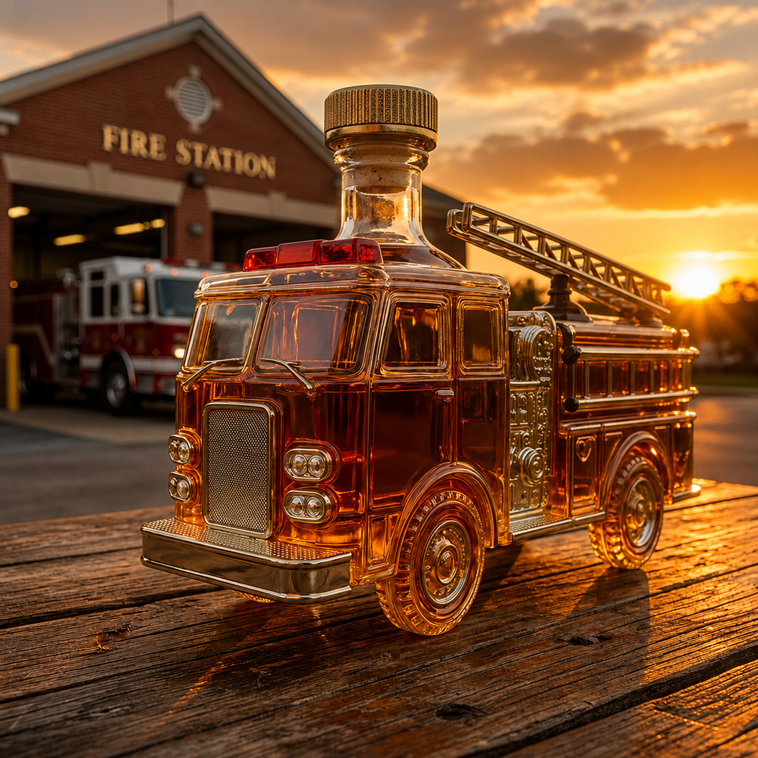 Decanter de Whisky Caminhão de Bombeiros