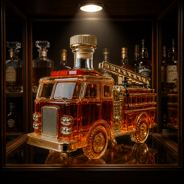 Decanter de Whisky Caminhão de Bombeiros