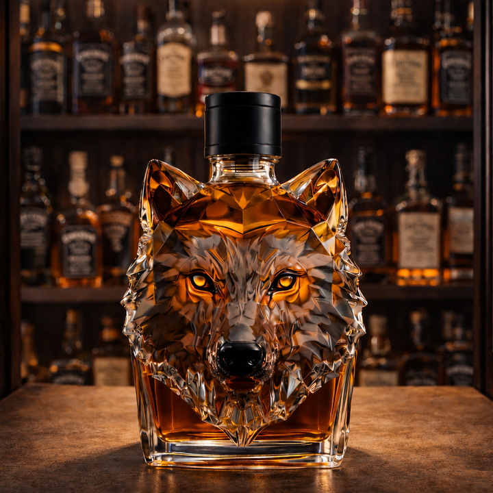 Decanter Whisky Cabeça de Lobo