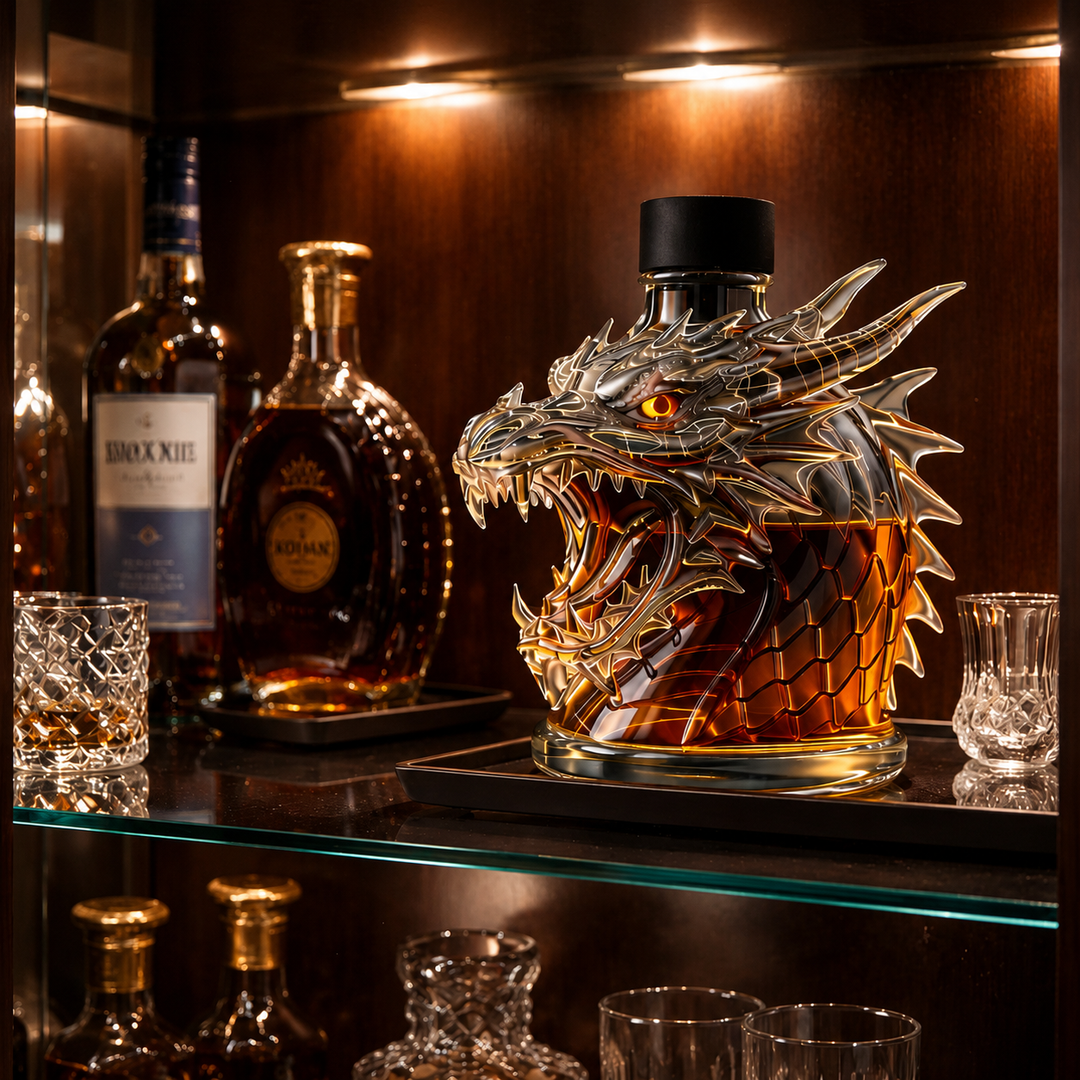 Decanter Whisky Cabeça de Dragão