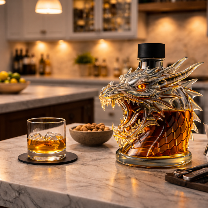 Decanter Whisky Cabeça de Dragão