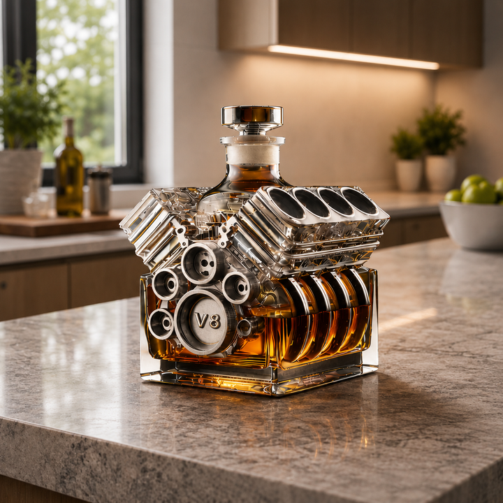 Decanter de Whisky Motor V8