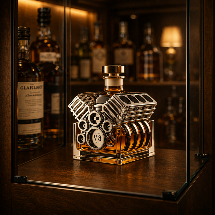 Decanter de Whisky Motor V8