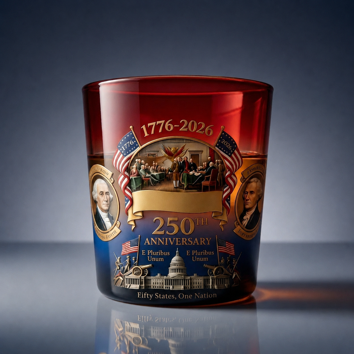 Conjunto Decanter e Copo 250º Aniversário