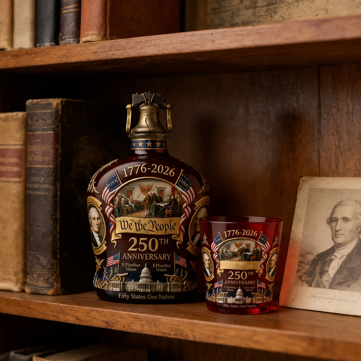 Conjunto Decanter e Copo 250º Aniversário