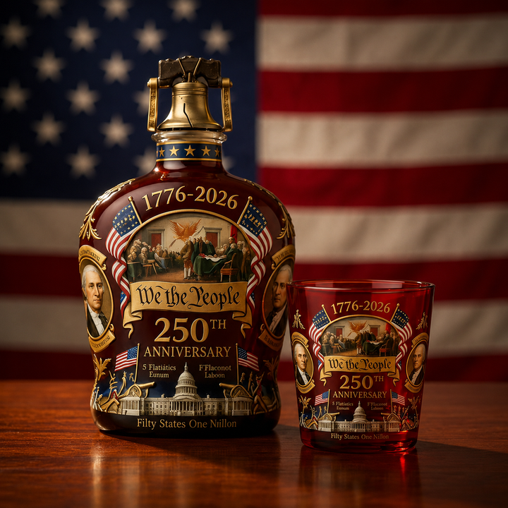 Conjunto Decanter e Copo 250º Aniversário