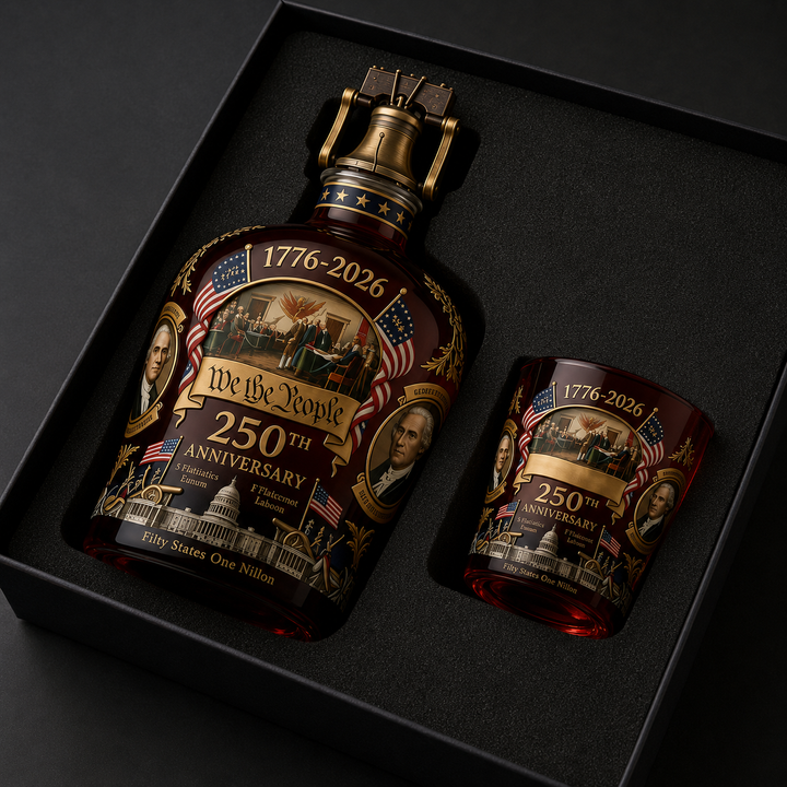 Conjunto Decanter e Copo 250º Aniversário