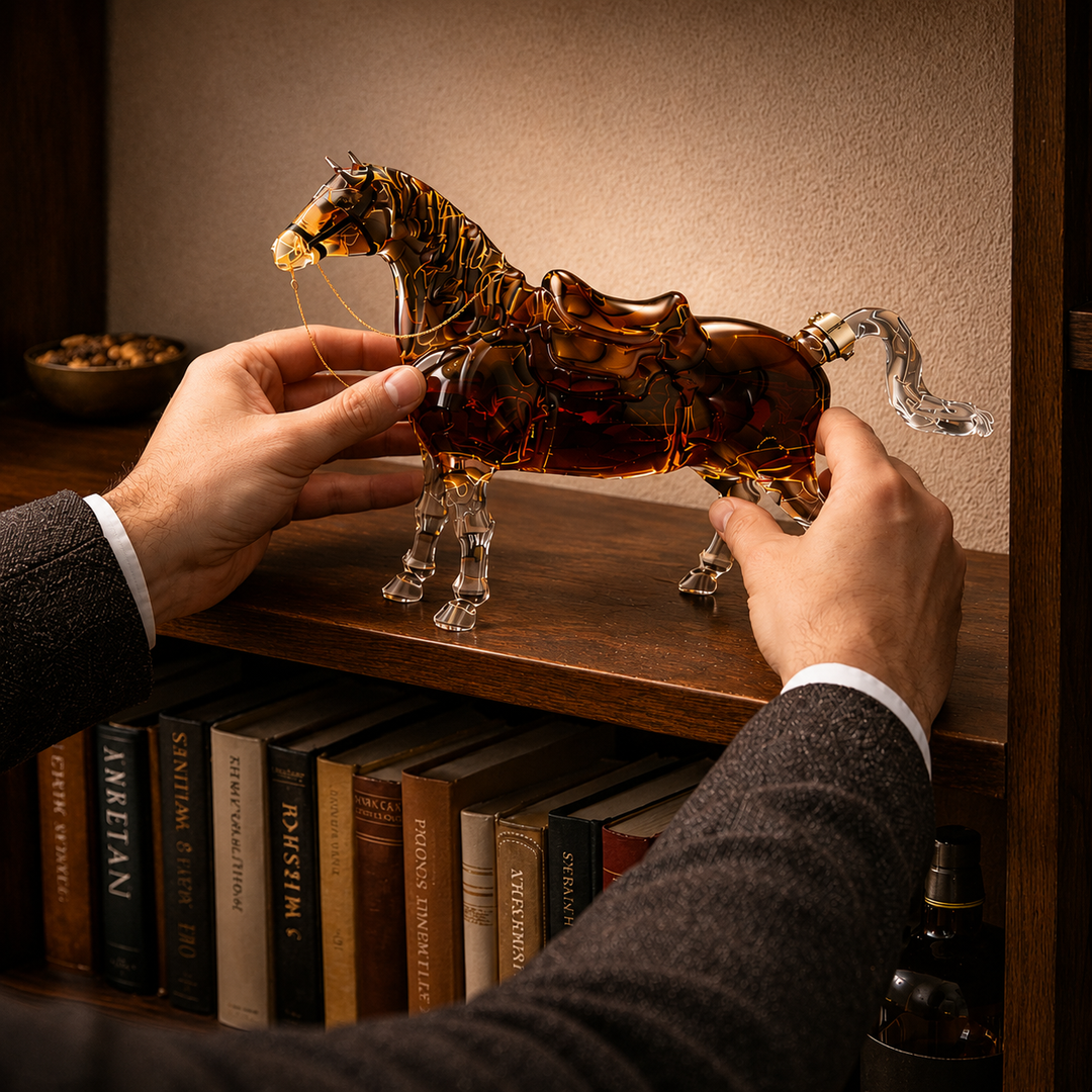 Decanter de Whisky Cavalo