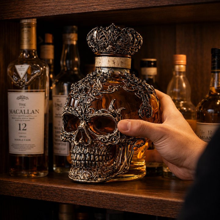 Decanter de Whisky Caveira