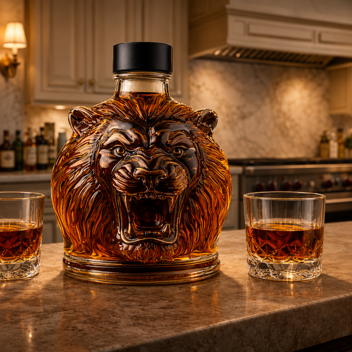 Decanter Whisky Cabeça de Leão