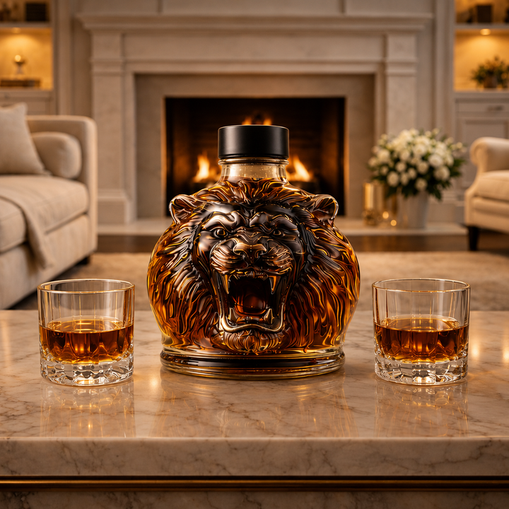 Decanter Whisky Cabeça de Leão