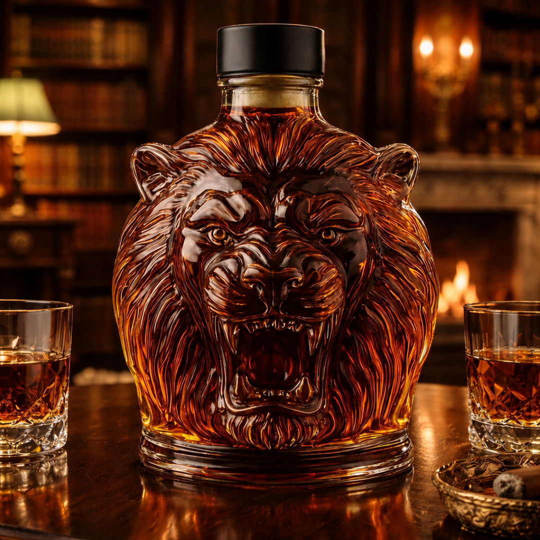 Decanter Whisky Cabeça de Leão