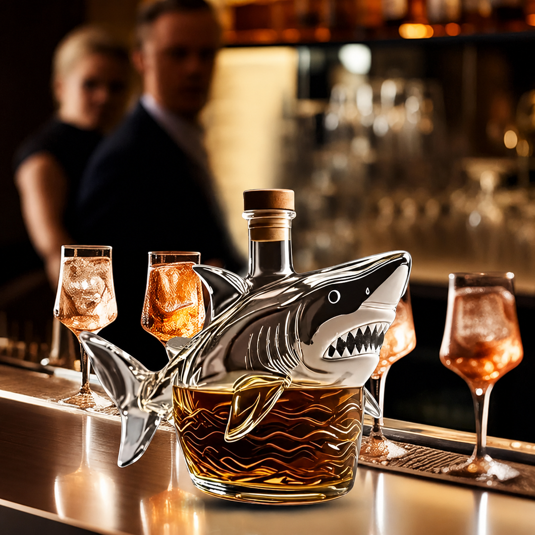Decanter de Whisky Tubarão