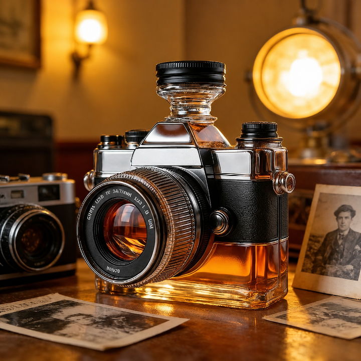 Decanter Whisky Formato Câmera