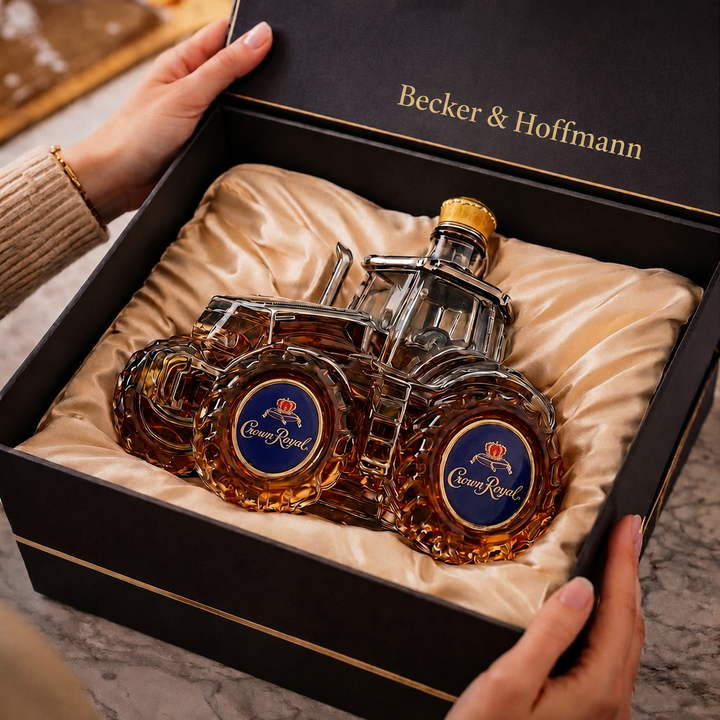 Decanter de Whisky Trator Rústico