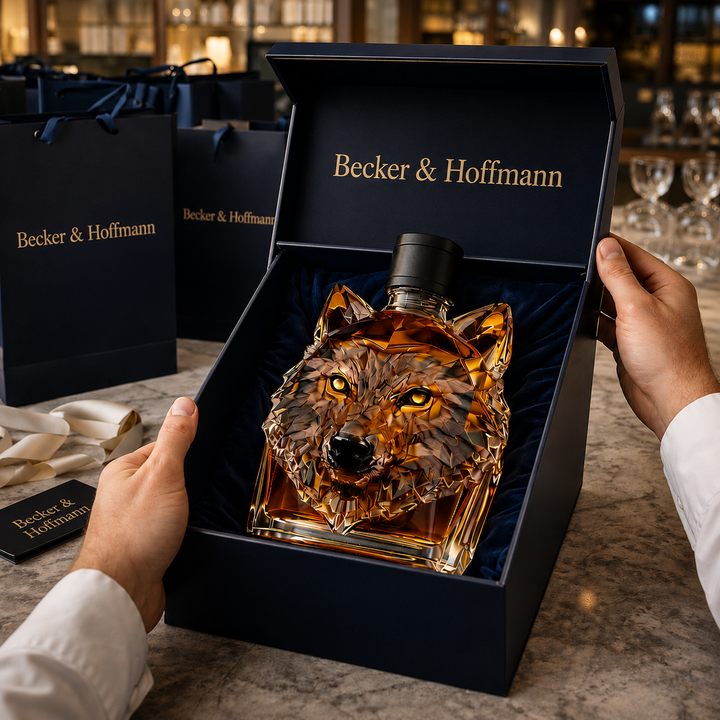 Decanter Whisky Cabeça de Lobo