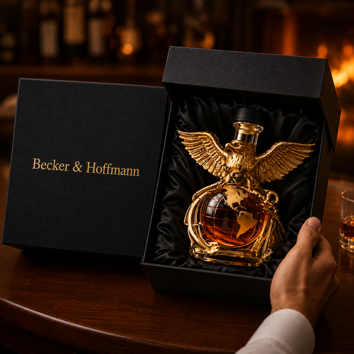 Decanter de Whisky Águia e Globo