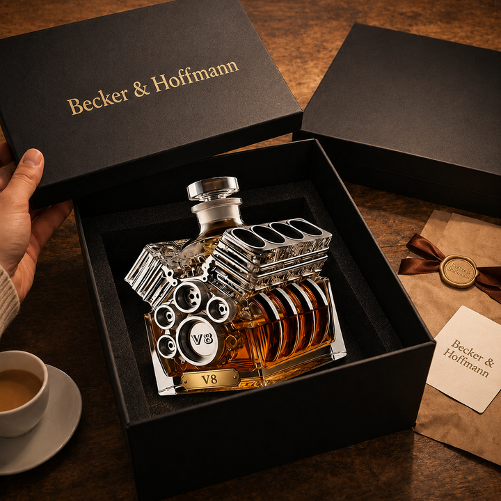 Decanter de Whisky Motor V8