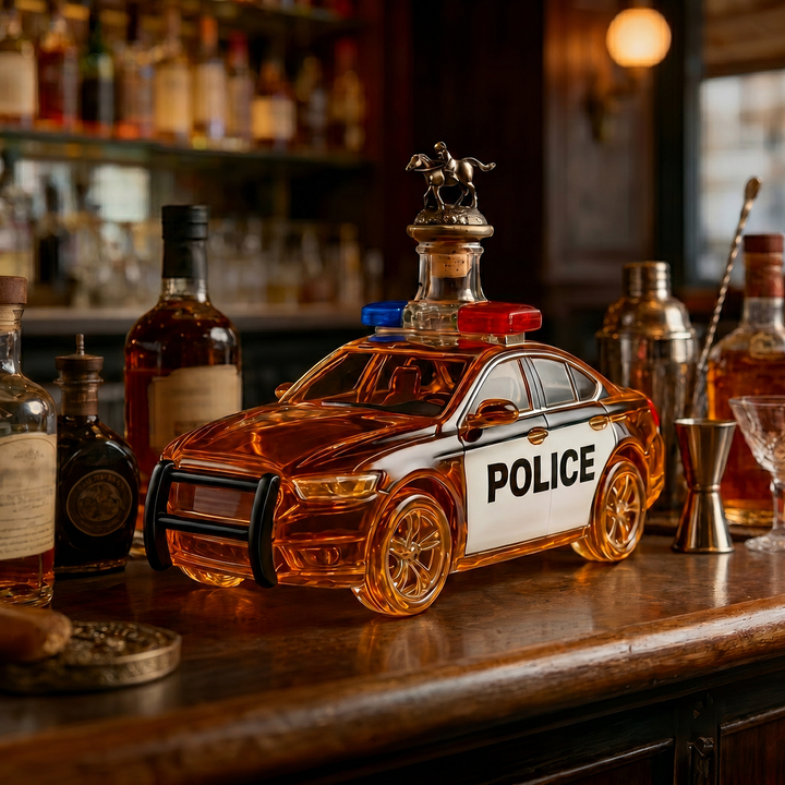 Decanter de Whisky Carro de Polícia