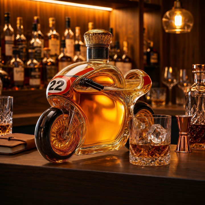 Decanter de Whisky Motocicleta