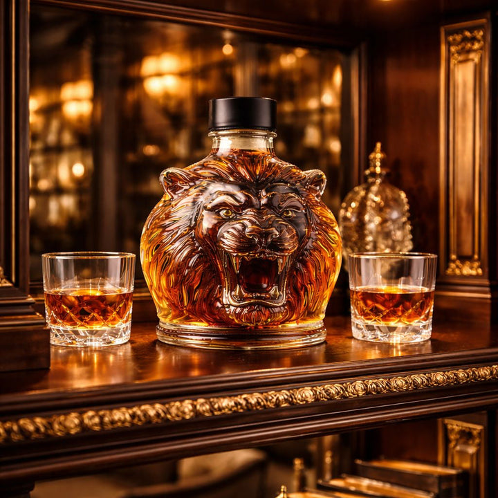 Decanter Whisky Cabeça de Leão