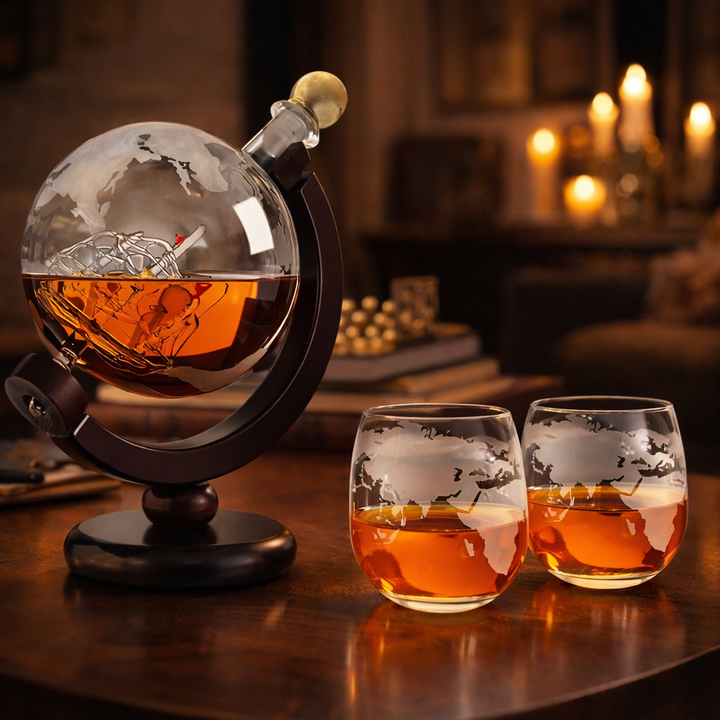 Conjunto Decanter Globo com Copos