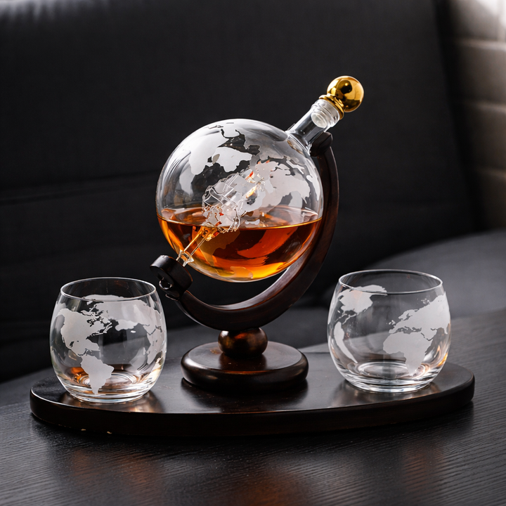 Conjunto Decanter Globo com Copos