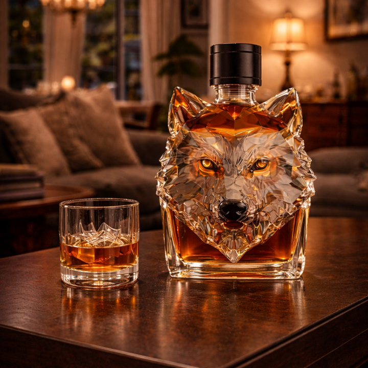 Decanter Whisky Cabeça de Lobo