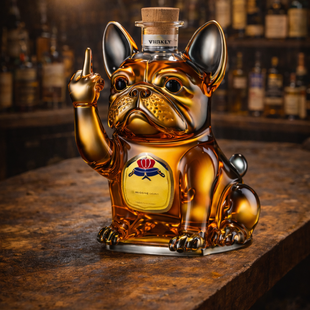Decanter Whisky Cachorro Engraçado