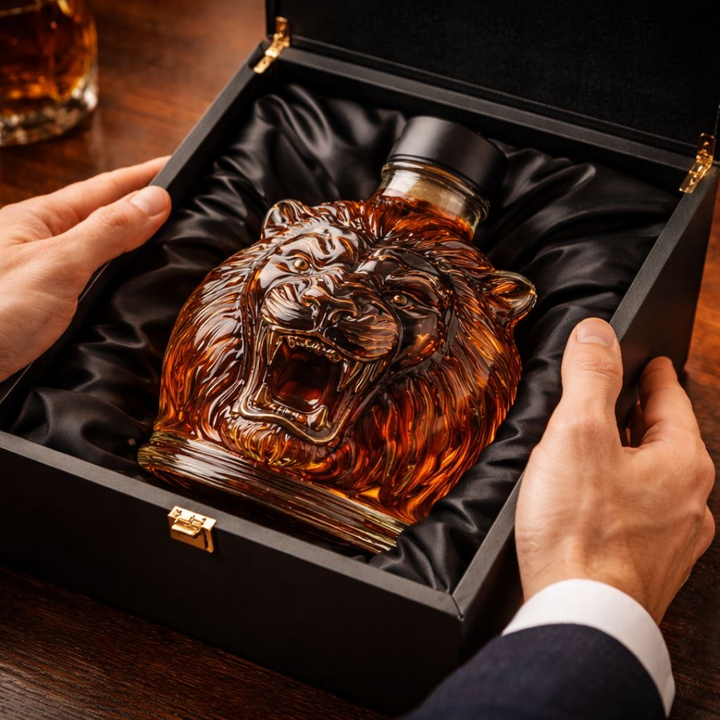Decanter Whisky Cabeça de Leão