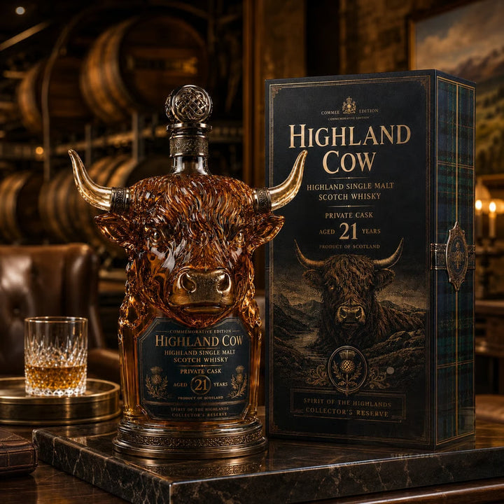 Decanter de Whisky Highland Cow
