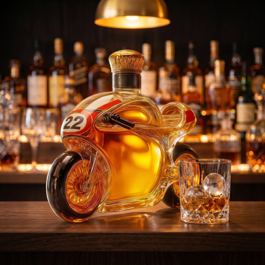 Decanter de Whisky Motocicleta