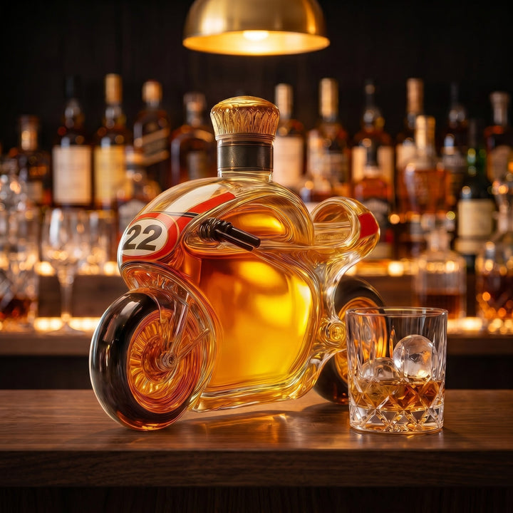 Decanter de Whisky Motocicleta