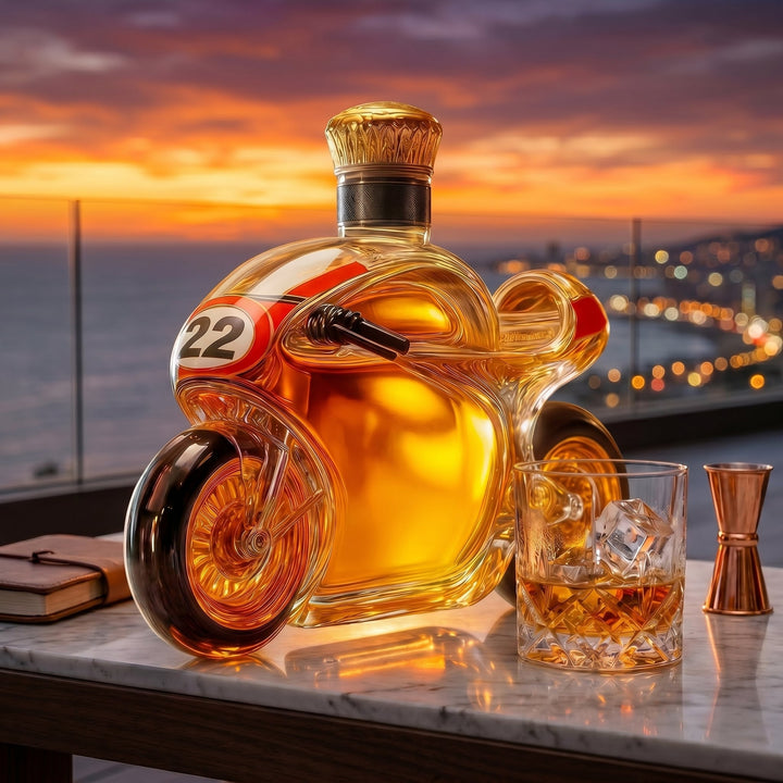 Decanter de Whisky Motocicleta