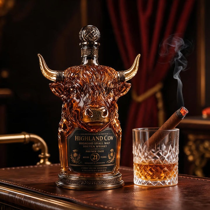 Decanter de Whisky Highland Cow