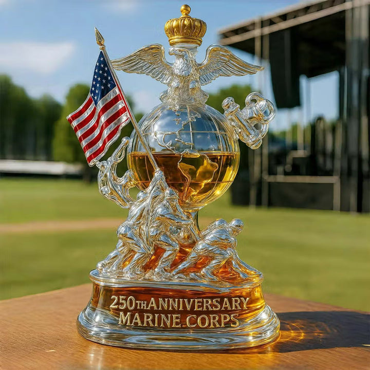 Decanter de Whisky Marine Corps 250 Anos